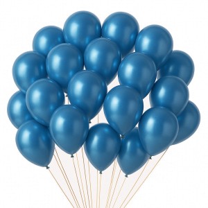 GLOBOLANDIA GLOBOS PERLADOS 10" x 50u AZUL